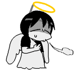 Glum angels & Bright devil sticker #14104062