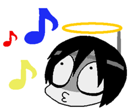 Glum angels & Bright devil sticker #14104064