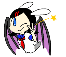 Glum angels & Bright devil sticker #14104071