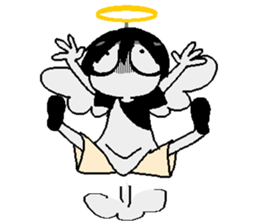 Glum angels & Bright devil sticker #14104072