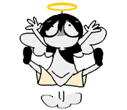 Glum angels & Bright devil sticker #14104072