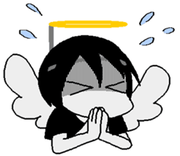 Glum angels & Bright devil sticker #14104074