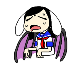 Glum angels & Bright devil sticker #14104077