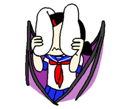 Glum angels & Bright devil sticker #14104079