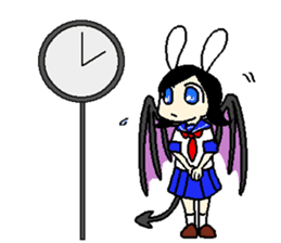 Glum angels & Bright devil sticker #14104081