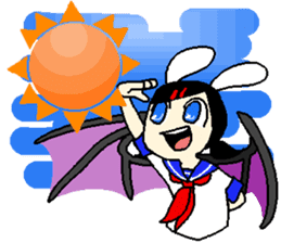 Glum angels & Bright devil sticker #14104083