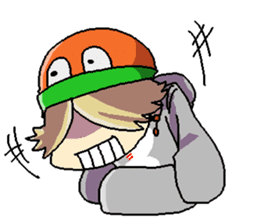 Glum angels & Bright devil sticker #14104085