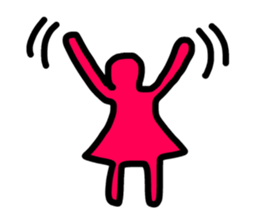 Mr. & Mrs. Toilet sticker #14104169