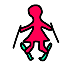 Mr. & Mrs. Toilet sticker #14104194