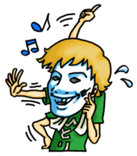 HITORIDE-DEKIRUMON's sticker sticker #14105408