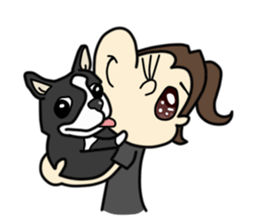 Kawaii Girl-chan sticker #14106261