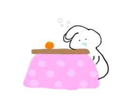 POKER FACE RABIT2 sticker #14106293