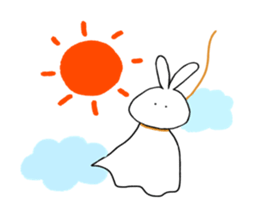 POKER FACE RABIT2 sticker #14106295