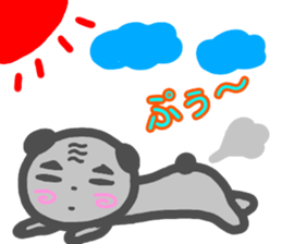 ossan panda sticker #14106683