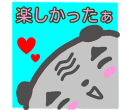 ossan panda sticker #14106699