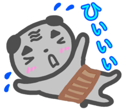 ossan panda sticker #14106700