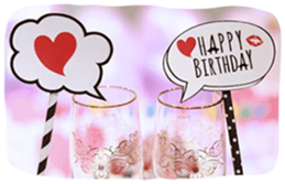 GIRLYDROP * ver.BIRTHDAY sticker #14106728