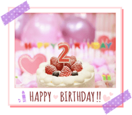 GIRLYDROP * ver.BIRTHDAY sticker #14106736