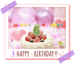 GIRLYDROP * ver.BIRTHDAY sticker #14106740