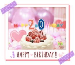 GIRLYDROP * ver.BIRTHDAY sticker #14106746