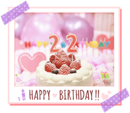 GIRLYDROP * ver.BIRTHDAY sticker #14106747