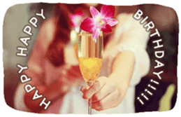 GIRLYDROP * ver.BIRTHDAY sticker #14106759