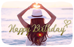 GIRLYDROP * ver.BIRTHDAY sticker #14106760