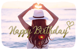 GIRLYDROP * ver.BIRTHDAY sticker #14106760