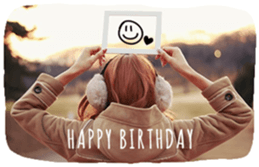 GIRLYDROP * ver.BIRTHDAY sticker #14106761