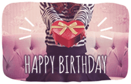 GIRLYDROP * ver.BIRTHDAY sticker #14106762