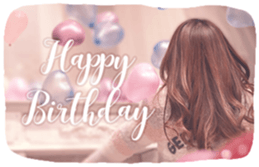 GIRLYDROP * ver.BIRTHDAY sticker #14106763