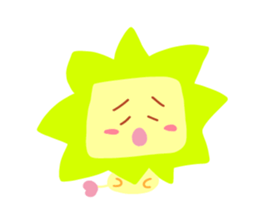 Present Stickers[Green Lion] sticker #14106929