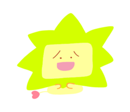 Present Stickers[Green Lion] sticker #14106938