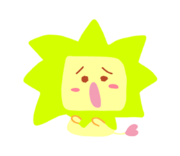Present Stickers[Green Lion] sticker #14106940