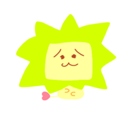 Present Stickers[Green Lion] sticker #14106942