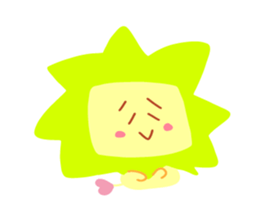 Present Stickers[Green Lion] sticker #14106954