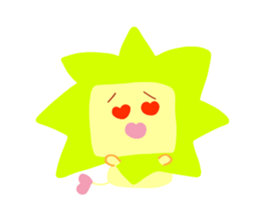 Present Stickers[Green Lion] sticker #14106961