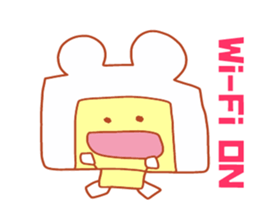 Present Stickers[Bear Robo-kun] sticker #14107030