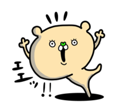 Fun! bear and rabbit 10 sticker #14107211