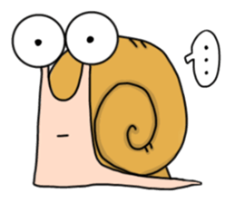 a little snail sticker #14107742