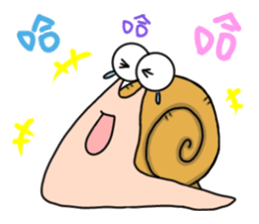 a little snail sticker #14107744