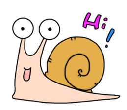 a little snail sticker #14107745