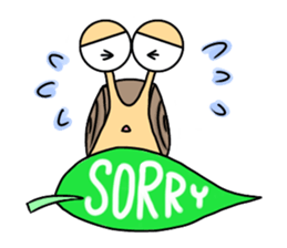 a little snail sticker #14107753