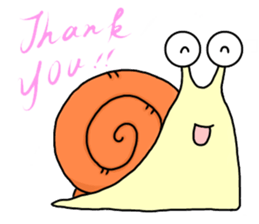 a little snail sticker #14107755