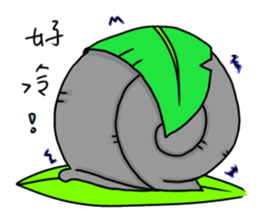 a little snail sticker #14107765