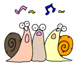 a little snail sticker #14107773