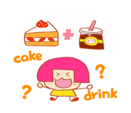 Present Stickers[cafe 1] sticker #14108078