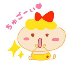 Present Stickers[Baby Girl] sticker #14108400
