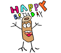 Recruiting for "Chikuwa"club members sticker #14108698