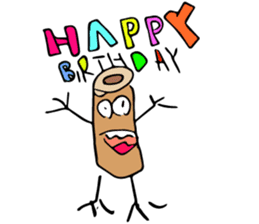 Recruiting for "Chikuwa"club members sticker #14108698